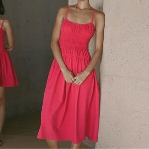 Ciao Lucia Volta Dress in Hibiscus